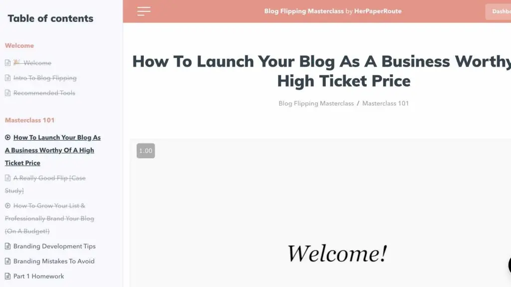 Did you know that you can make money flipping blogs? I had no idea until I came across HerPaperRoute by Chelsea Clarke’s course and I was blown away. In this review, I’m going to let you in on what is the Blog Flipping Mastermind, who is Chelsea Clarke, what I liked and disliked about this course to help you figure out if Blog Flipping Masterclass is worth it and right for you. 