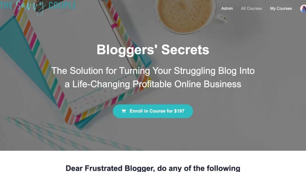 Bloggers' Secrets by the Savvy Couple Saless Page