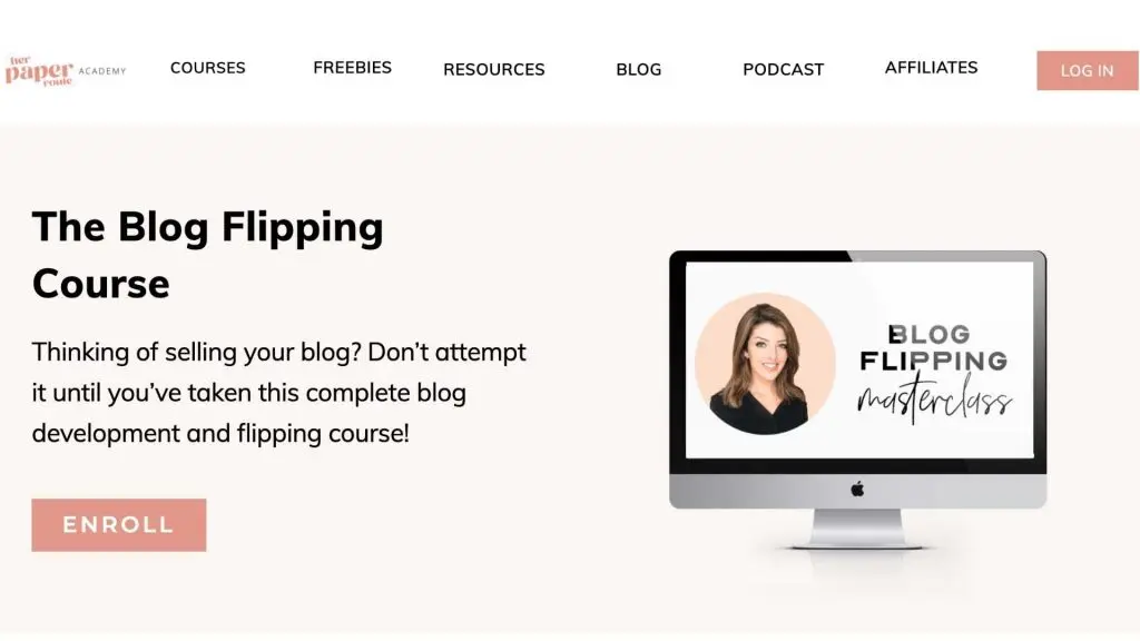 Did you know that you can make money flipping blogs? I had no idea until I came across HerPaperRoute by Chelsea Clarke’s course and I was blown away. In this review, I’m going to let you in on what is the Blog Flipping Mastermind, who is Chelsea Clarke, what I liked and disliked about this course to help you figure out if Blog Flipping Masterclass is worth it and right for you. 