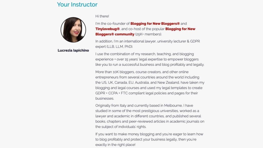 Legal Course for bloggers Legally Blogs by Blogging for New Bloggers
