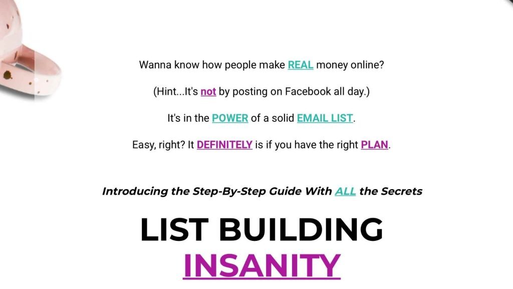 List Building Course List Building Insanity by Spiked Parenting Review Sales