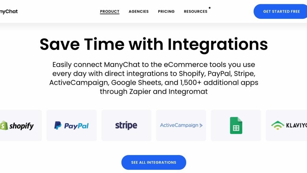 ManyChat Review: Create Engaging Superfans with Facebook & SMS Chatbot ManyChat integration ManyChat integration