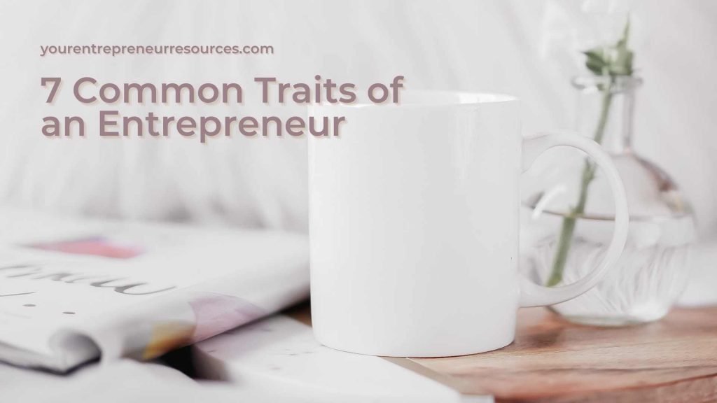 Lesson 2 – 7 Common Traits of an Entrepreneur