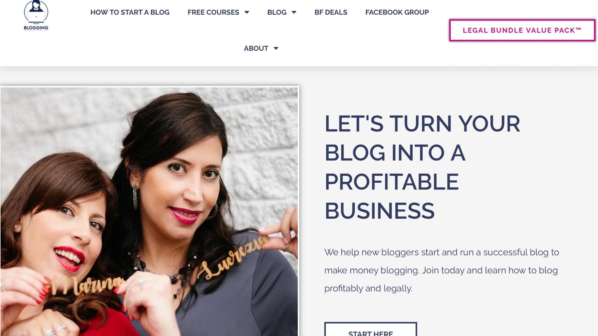 Blogging for new bloggers website