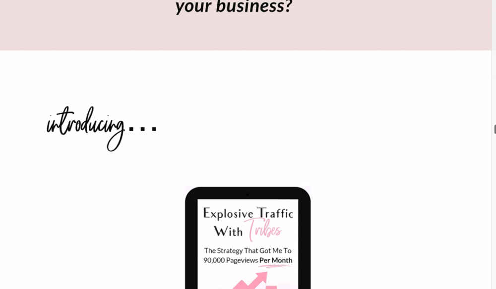 Explosive Traffic with Tribes by the chic pursuit Explosive Traffic with Tribes by the chic pursuit