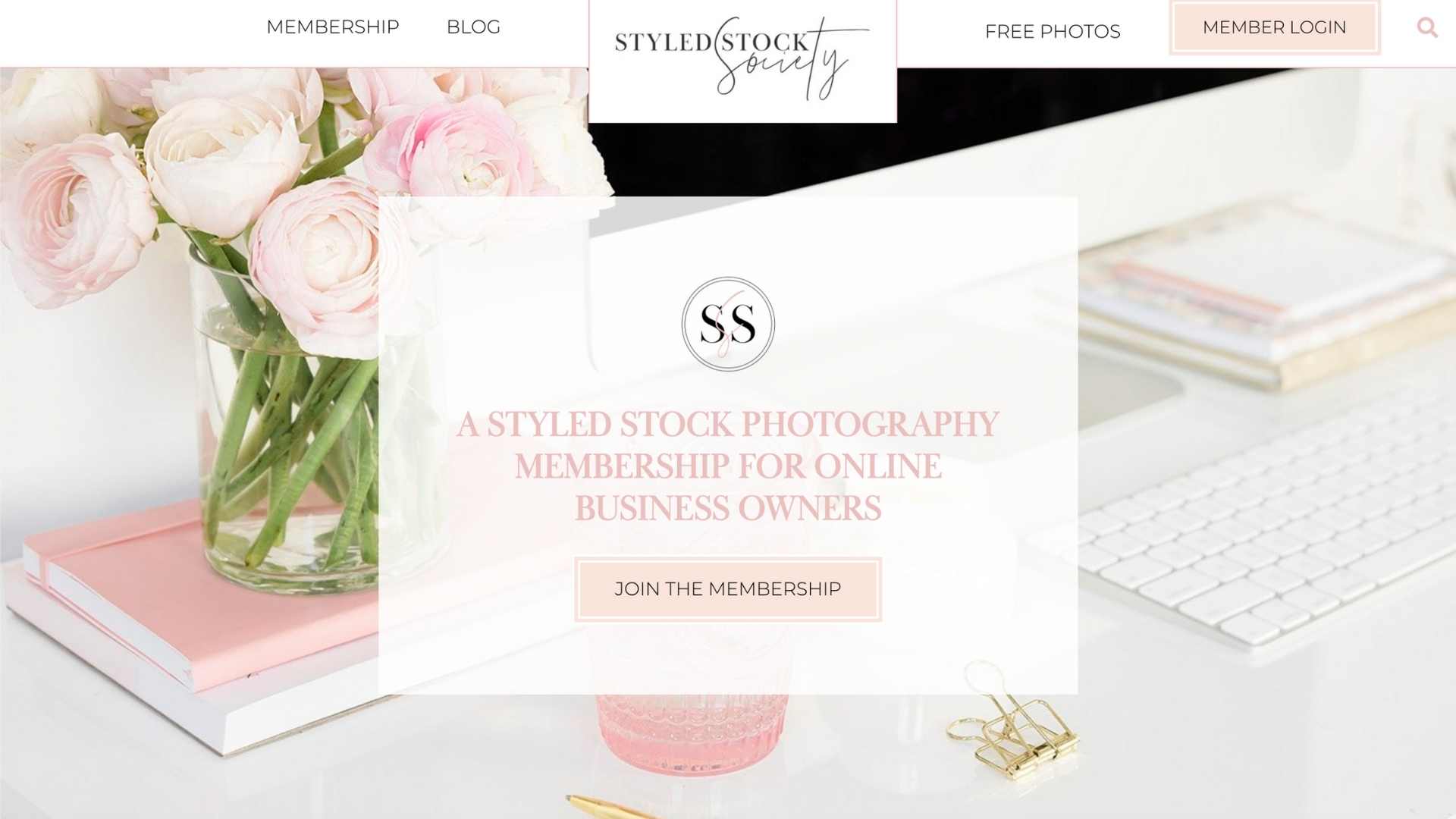 Style Stock Society homepage