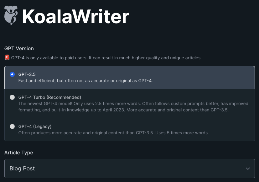 koala writer image