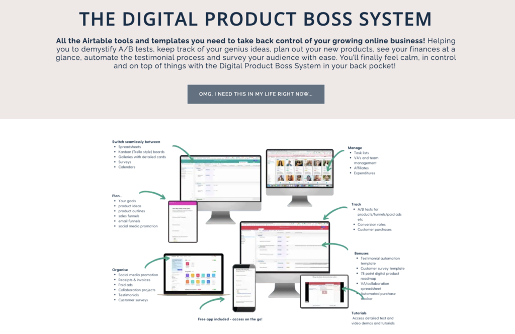 What is The Digital Boss System Review: How Can Airtable Help You Manage Your Digital Products? digital boss system review 03 digital boss system review 03