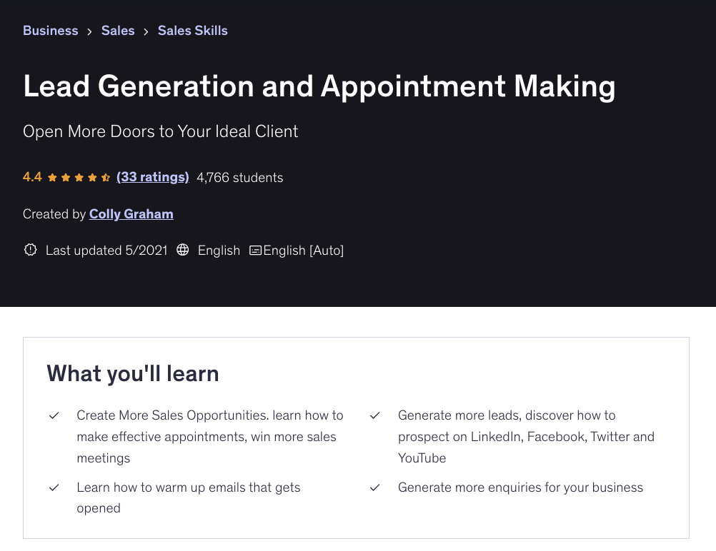 best appointment setter training courses for beginners