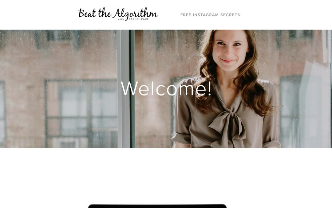 Beat the Algorithm by Rachel Paul