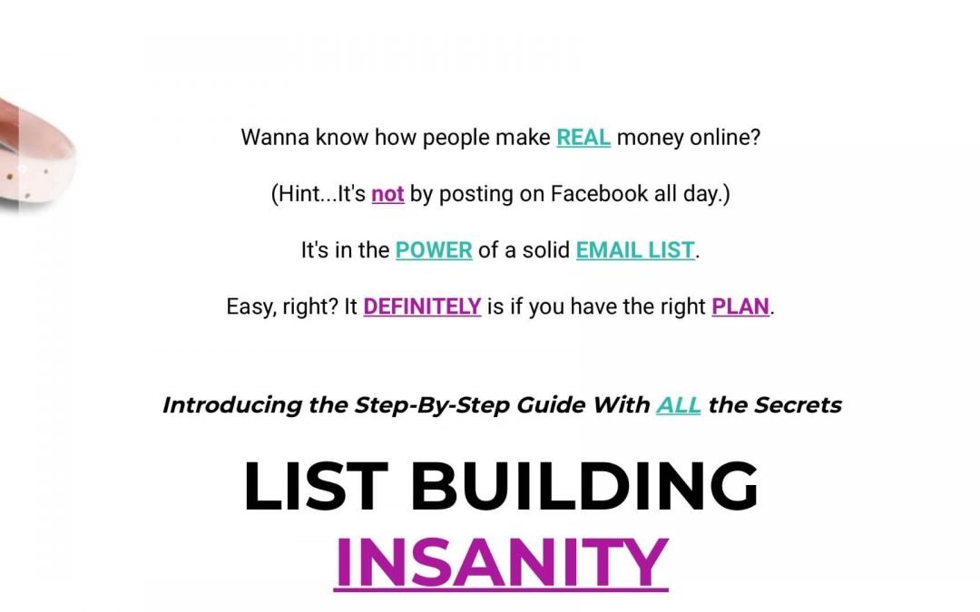 List Building Insanity by Spiked Parenting