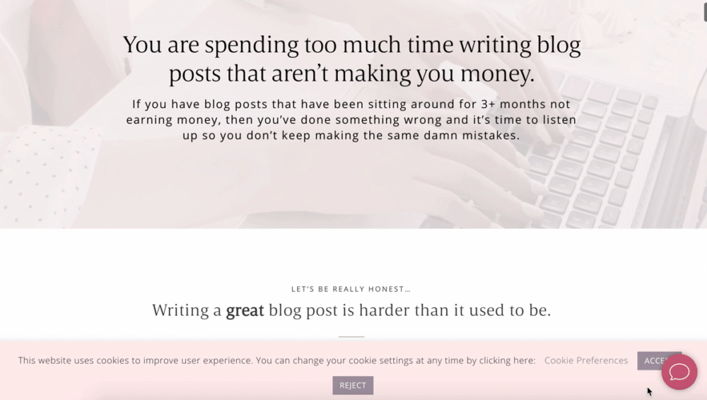 Blog Writing Made Easy by Kimi Kinsey