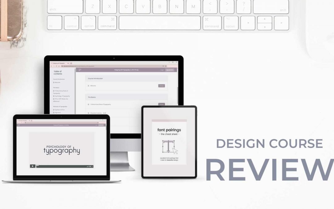 Designing with Typography review: Typography Course By Kimi Kinsey