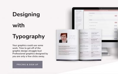 Designing with Typography by Kimi Kinsey