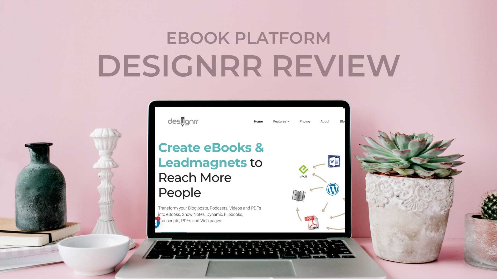 Designrr helps content marketers create ebooks in minutes
