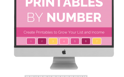 Printables by Number by Start a Mom Blog