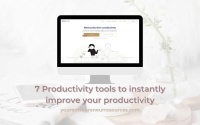 7 Productivity tools to instantly improve your daily business productivity for 2021