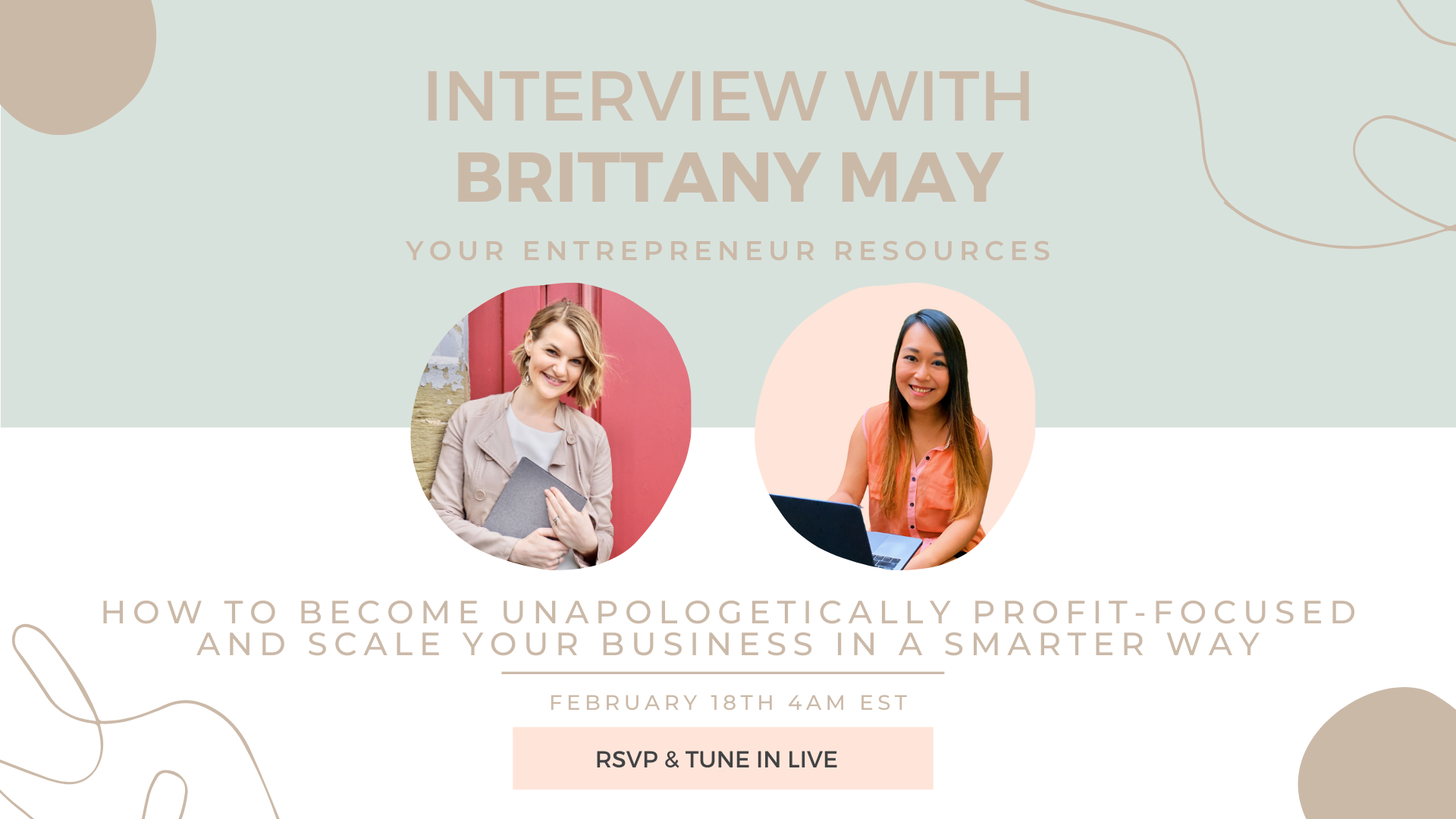 Become Unapologetically Profit-focused & Scale your business in a smarter way with Brittany May