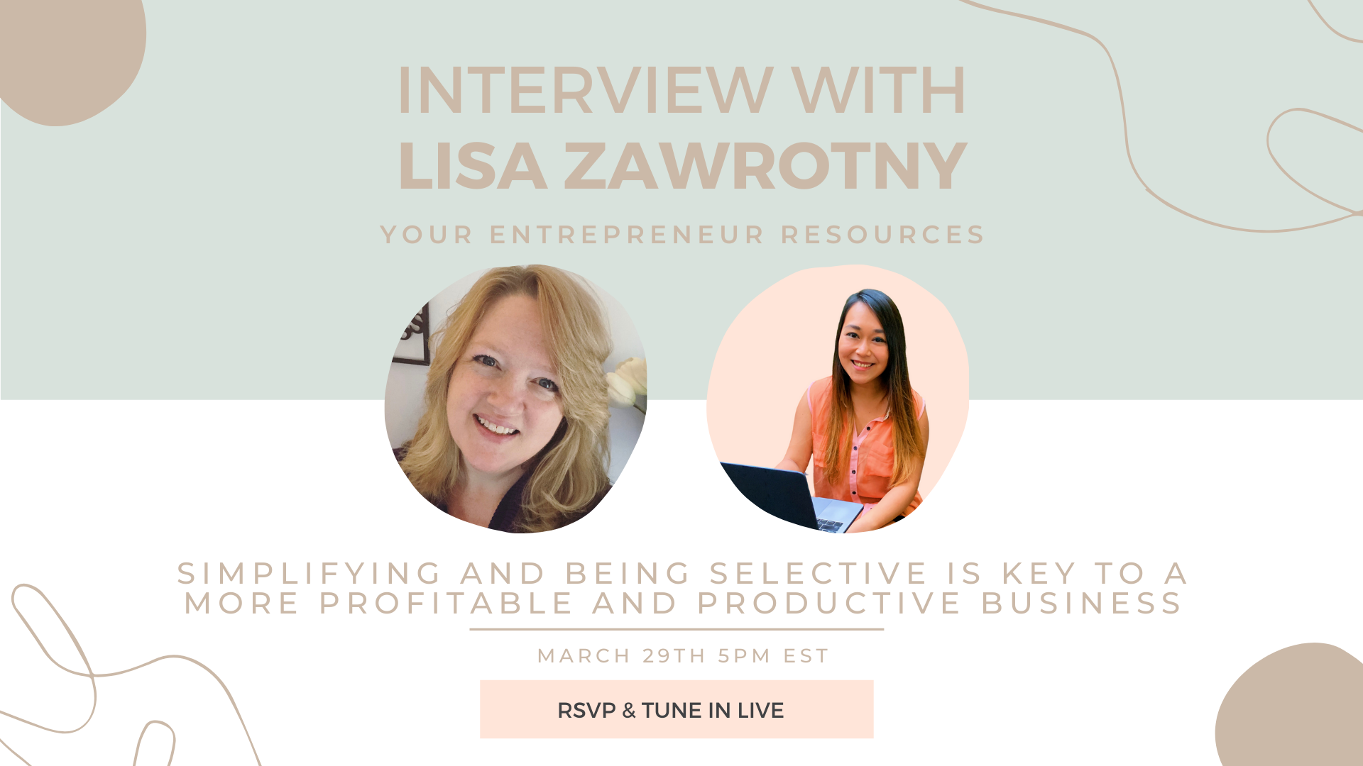 Simplifying and being Selective is Key to a More Profitable and productive business with Lisa Z.