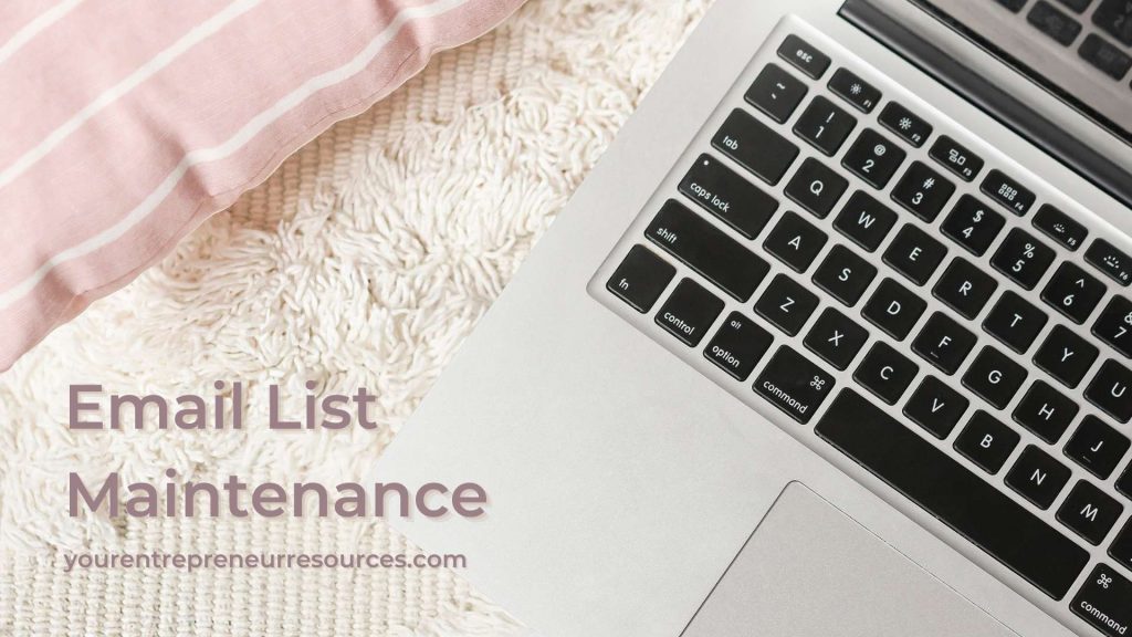 Email List Maintence