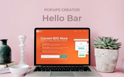 Hello Bar Review: Create Popups to convert visitors into Leads, Subscribers, & Buyers