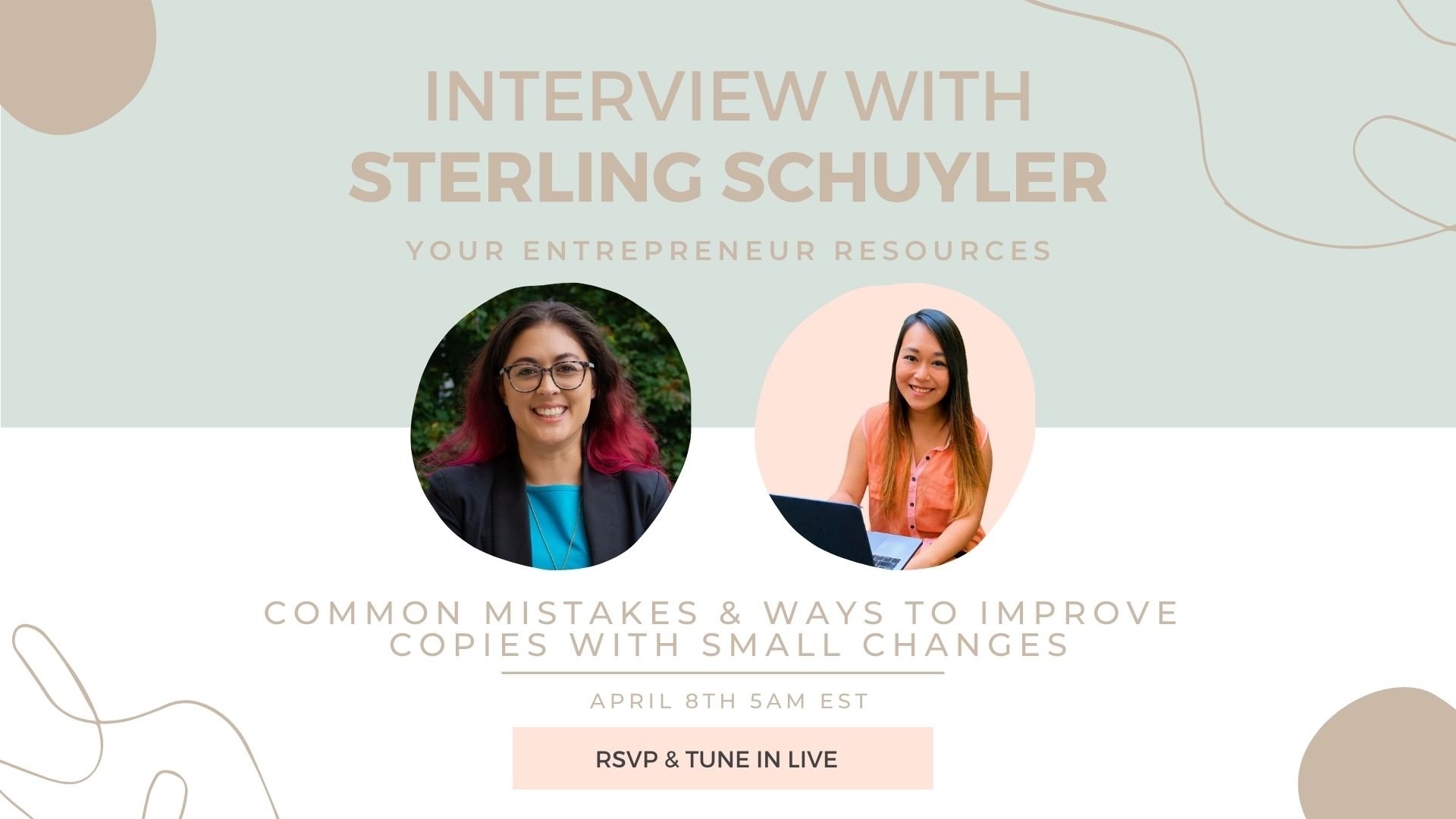 Common Mistakes & Ways to Improve Copies with Small Changes with Sterling Schuyler