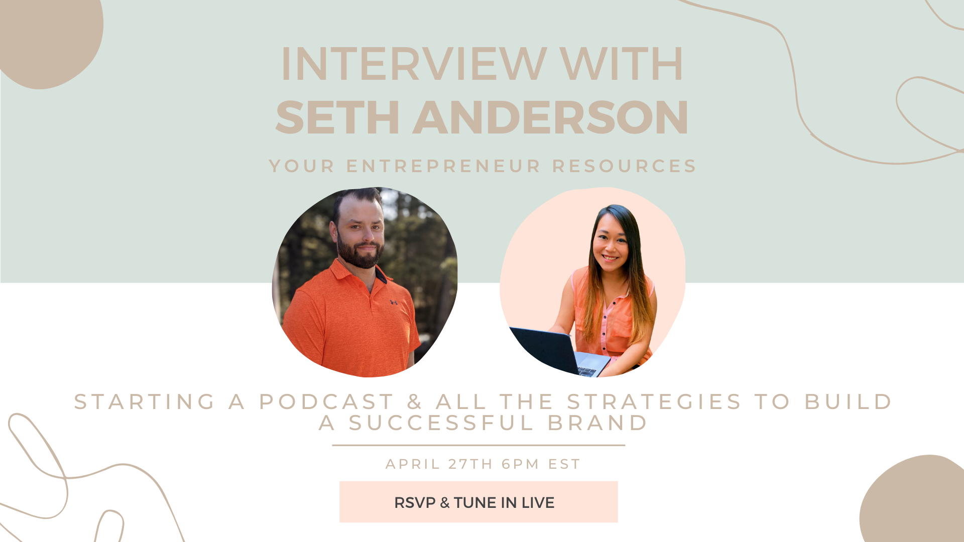 Starting a podcast & all the strategies to build a successful brand with Seth Anderson