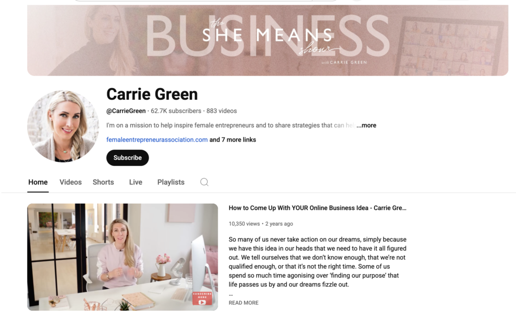In this Carrie Green review, I will share what I discovered about her learning platform, including the benefits, the drawbacks, and the real value it offers. You will see what the Female Entrepreneur Association provides, how it supports business growth, and whether it is worth joining based on your goals.