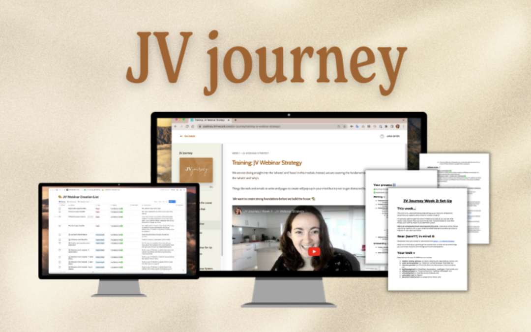 JV Journey Course Review: Streamline Your JV Webinars System for More Profits