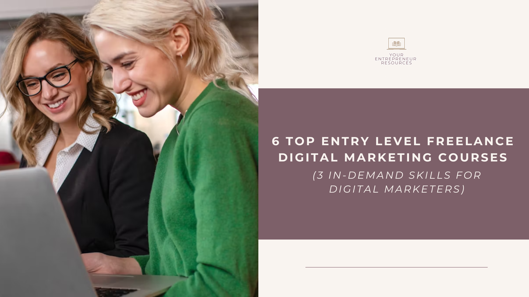 Top entry level freelance digital marketing courses